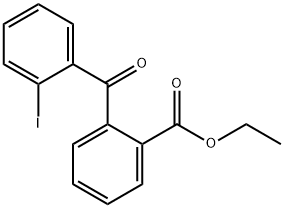 2-ETHOXYCARBONYL-2'-IODOBENZOPHENONE Structural