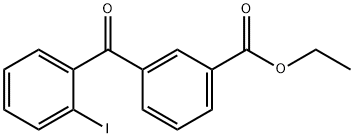 3-ETHOXYCARBONYL-2'-IODOBENZOPHENONE