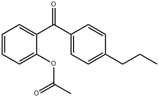 2-ACETOXY-4'-PROPYLBENZOPHENONE Structural