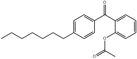 2-ACETOXY-4'-HEPTYLBENZOPHENONE