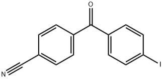 4-CYANO-4'-IODOBENZOPHENONE Structural