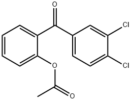 2-ACETOXY-3',4'-DICHLOROBENZOPHENONE