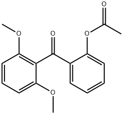 2-ACETOXY-2',6'-METHOXYBENZOPHENONE