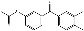 3-ACETOXY-3',4'-DIMETHYLBENZOPHENONE