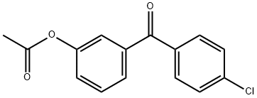 3-ACETOXY-4'-CHLOROBENZOPHENONE Structural