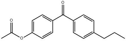 4-ACETOXY-4'-PROPYLBENZOPHENONE Structural