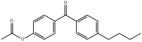 4-ACETOXY-4'-BUTYLBENZOPHENONE Structural