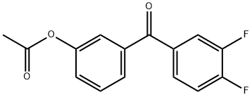 3-ACETOXY-3',4'-DIFLUOROBENZOPHENONE