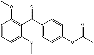 4-ACETOXY-2',6'-DIMETHOXYBENZOPHENONE