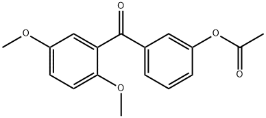 3-ACETOXY-2',5'-DIMETHOXYBENZOPHENONE