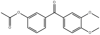 3-ACETOXY-3',4'-DIMETHOXYBENZOPHENONE