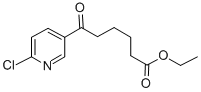 ETHYL 6-(6-CHLORO-3-PYRIDYL)-6-OXOHEXANOATE Structural