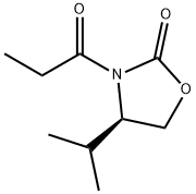 (R)-(-)-3-PROPIONYL-4-ISOPROPYL-2-OXAZOLIDINONE Structural