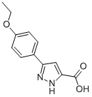 3-(4-ETHOXYPHENYL)-1H-PYRAZOLE-5-CARBOXYLIC ACID Structural