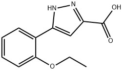 3-(2-ETHOXYPHENYL)-1H-PYRAZOLE-5-CARBOXYLIC ACID Structural