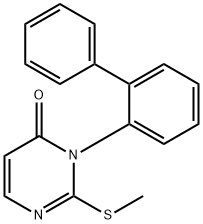 4(3H)-Pyrimidinone, 3-(1,1'-biphenyl)-2-yl-2-(methylthio)-