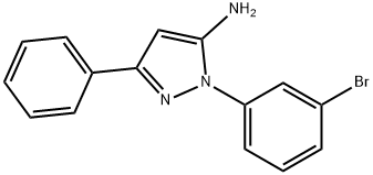 2-(3-BROMO-PHENYL)-5-PHENYL-2H-PYRAZOL-3-YLAMINE