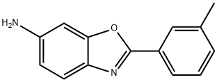 2-(3-methylphenyl)-1,3-benzoxazol-6-amine Structural