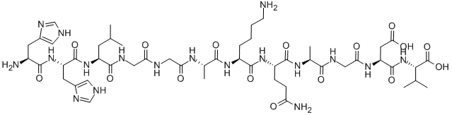 HIS-HIS-LEU-GLY-GLY-ALA-LYS-GLN-ALA-GLY-ASP-VAL Structural