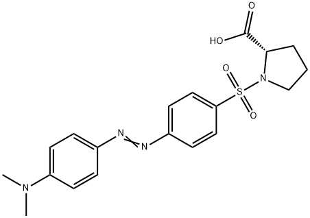 DABSYL-L-PROLINE Structural