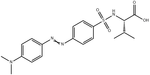 DABSYL-L-VALINE Structural