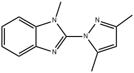 2-(3,5-DIMETHYL-1H-PYRAZOL-1-YL)-1-METHYL-1H-BENZIMIDAZOLE