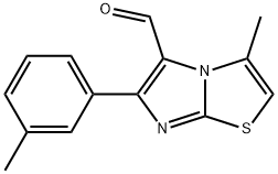 3-METHYL-6-(3-METHYLPHENYL)IMIDAZO[2,1-B]THIAZOLE-5-CARBOXALDEHYDE