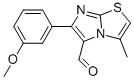 6-(3-METHOXYPHENYL)-3-METHYLIMIDAZO[2,1-B]THIAZOLE-5-CARBOXALDEHYDE