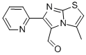 3-METHYL-6-(2-PYRIDINYL)IMIDAZO[2,1-B]THIAZOLE-5-CARBOXALDEHYDE Structural