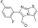 6-(2,5-DIFLUOROPHENYL)-3-METHYLIMIDAZO[2,1-B]THIAZOLE-5-CARBOXALDEHYDE