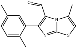 6-(2,5-DIMETHYLPHENYL)-3-METHYLIMIDAZO[2,1-B]THIAZOLE-5-CARBOXALDEHYDE