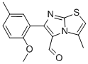 6-(2-METHOXY-5-METHYLPHENYL)-3-METHYLIMIDAZO[2,1-B]THIAZOLE-5-CARBOXALDEHYDE