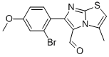 6-(2-BROMO-4-METHOXYPHENYL)-3-METHYLIMIDAZO[2,1-B]THIAZOLE-5-CARBOXALDEHYDE