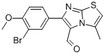 6-(3-BROMO-4-METHOXYPHENYL)-3-METHYLIMIDAZO[2,1-B]THIAZOLE-5-CARBOXALDEHYDE