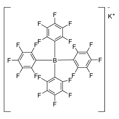 POTASSIUM TETRAKIS(PENTAFLUOROPHENYL)BORATE Structural