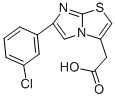 6-(3-CHLOROPHENYL)IMIDAZO[2,1-B]THIAZOLE-3-ACETIC ACID