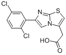 6-(2,5-DICHLOROPHENYL)IMIDAZO[2,1-B]THIAZOLE-3-ACETIC ACID