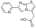 6-(2-PYRIDINYL)IMIDAZO[2,1-B]THIAZOLE-3-ACETIC ACID Structural