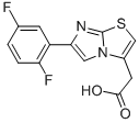 6-(2,5-DIFLUOROPHENYL)IMIDAZO[2,1-B]THIAZOLE-3-ACETIC ACID