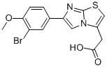 6-(3-BROMO-4-METHOXYPHENYL)IMIDAZO[2,1-B]THIAZOLE-3-ACETIC ACID