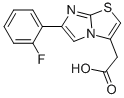 6-(2-FLUOROPHENYL)IMIDAZO[2,1-B]THIAZOLE-3-ACETIC ACID