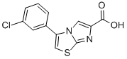 3-(3-CHLOROPHENYL)IMIDAZO[2,1-B]THIAZOLE-6-CARBOXYLIC ACID Structural