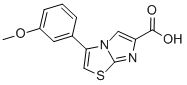 3-(3-METHOXYPHENYL)IMIDAZO[2,1-B]THIAZOLE-6-CARBOXYLIC ACID Structural