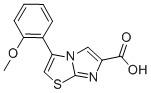 3-(2-METHOXYPHENYL)IMIDAZO[2,1-B]THIAZOLE-6-CARBOXYLIC ACID Structural