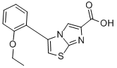 3-(2-ETHOXYPHENYL)IMIDAZO[2,1-B]THIAZOLE-6-CARBOXYLIC ACID Structural