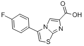 3-(4-FLUOROPHENYL)IMIDAZO[2,1-B]THIAZOLE-6-CARBOXYLIC ACID