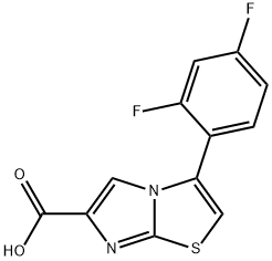 3-(2,4-DIFLUOROPHENYL)IMIDAZO[2,1-B]THIAZOLE-6-CARBOXYLIC ACID