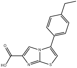 3-(4-ETHYLPHENYL)IMIDAZO[2,1-B]THIAZOLE-6-CARBOXYLIC ACID