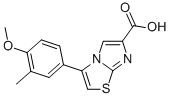 3-(4-METHOXY-3-METHYLPHENYL)IMIDAZO[2,1-B]THIAZOLE-6-CARBOXYLIC ACID