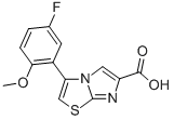 3-(3-FLUORO-6-METHOXYPHENYL)IMIDAZO[2,1-B]THIAZOLE-6-CARBOXYLIC ACID